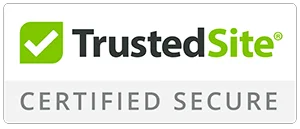Trusted Site certified secure badge