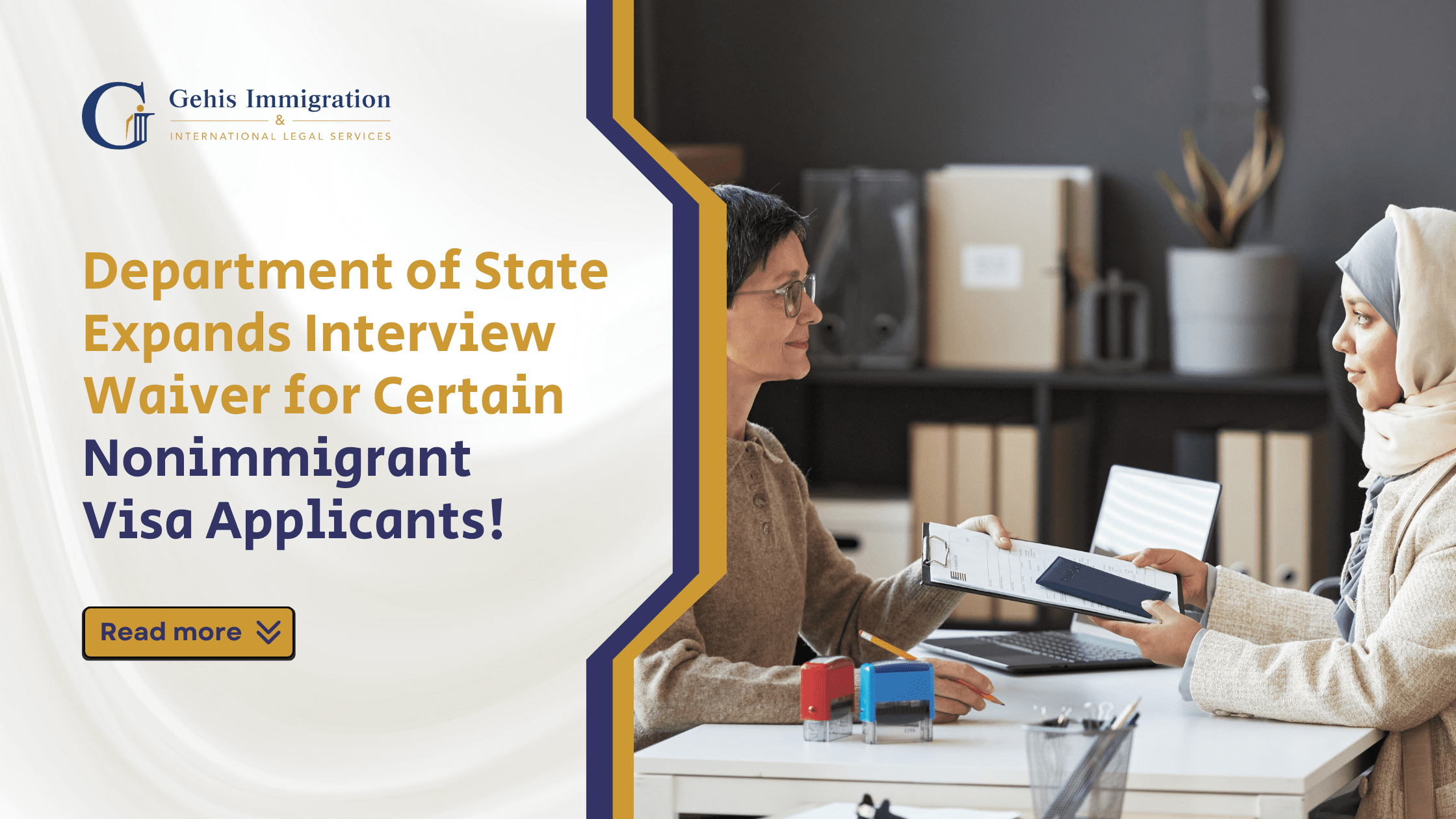 Interview Waiver for Nonimmigrant Visa