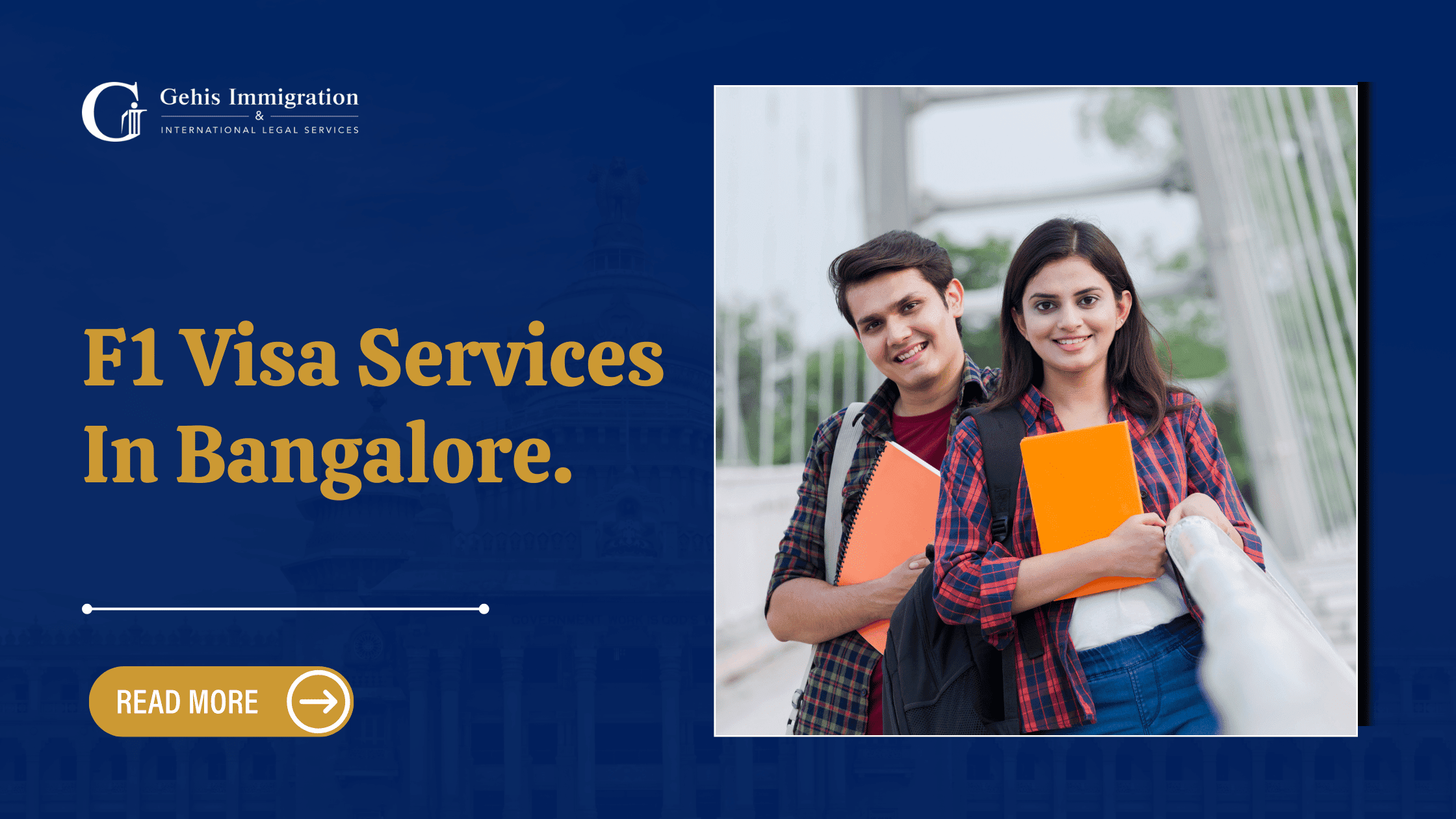 F1 Visa Services In Bangalore.