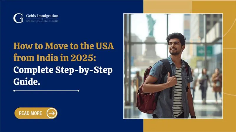 how to move to usa from india